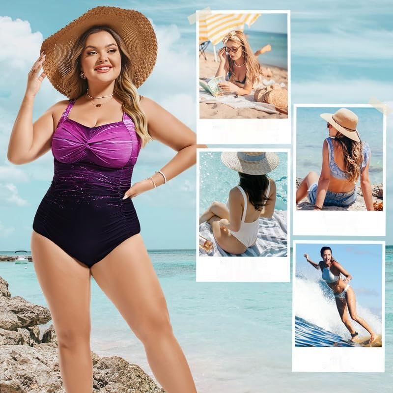 Hanna Nikole jednoczęściowy strój kąpielowy plus size