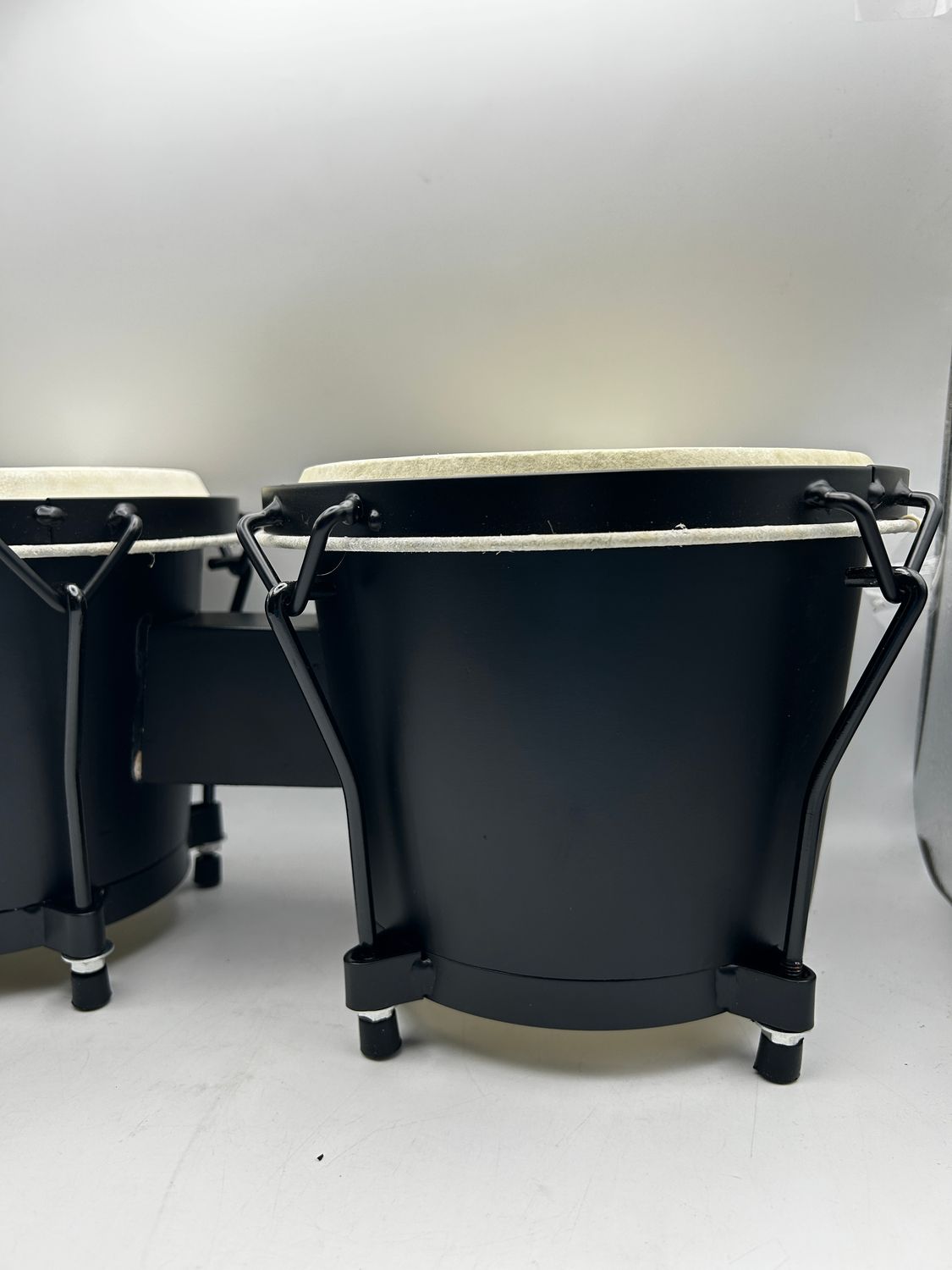 Bongosy 6" i 7" Beginners Eiken Bongo Drums BON7-BK – matowa czerń