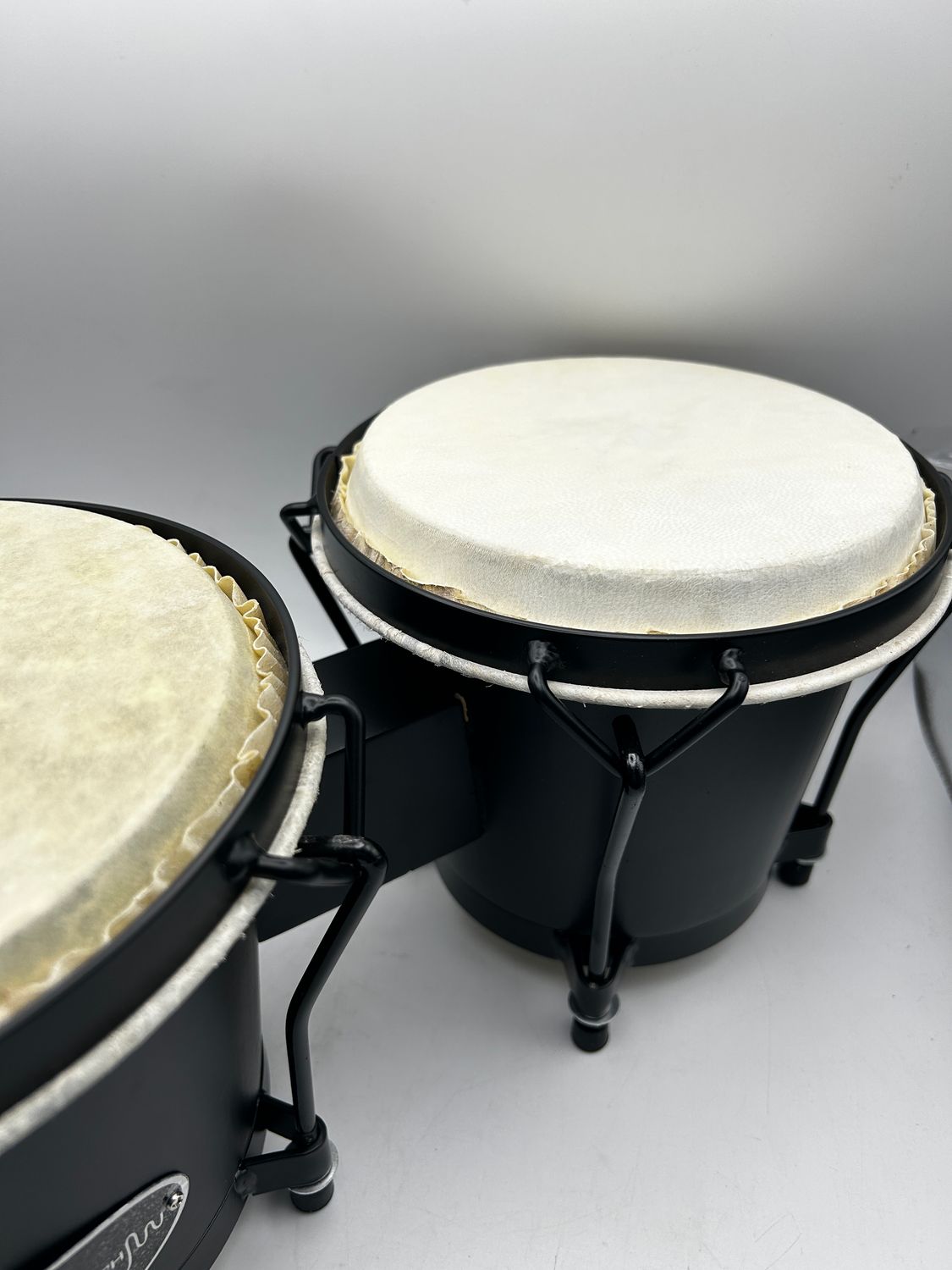 Bongosy 6" i 7" Beginners Eiken Bongo Drums BON7-BK – matowa czerń