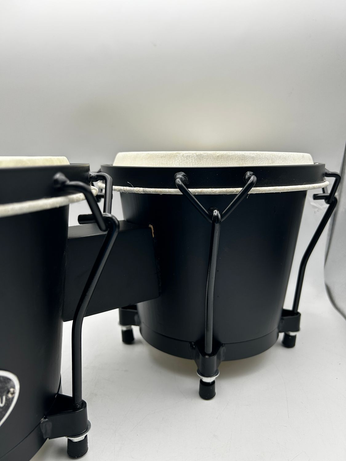 Bongosy 6" i 7" Beginners Eiken Bongo Drums BON7-BK – matowa czerń