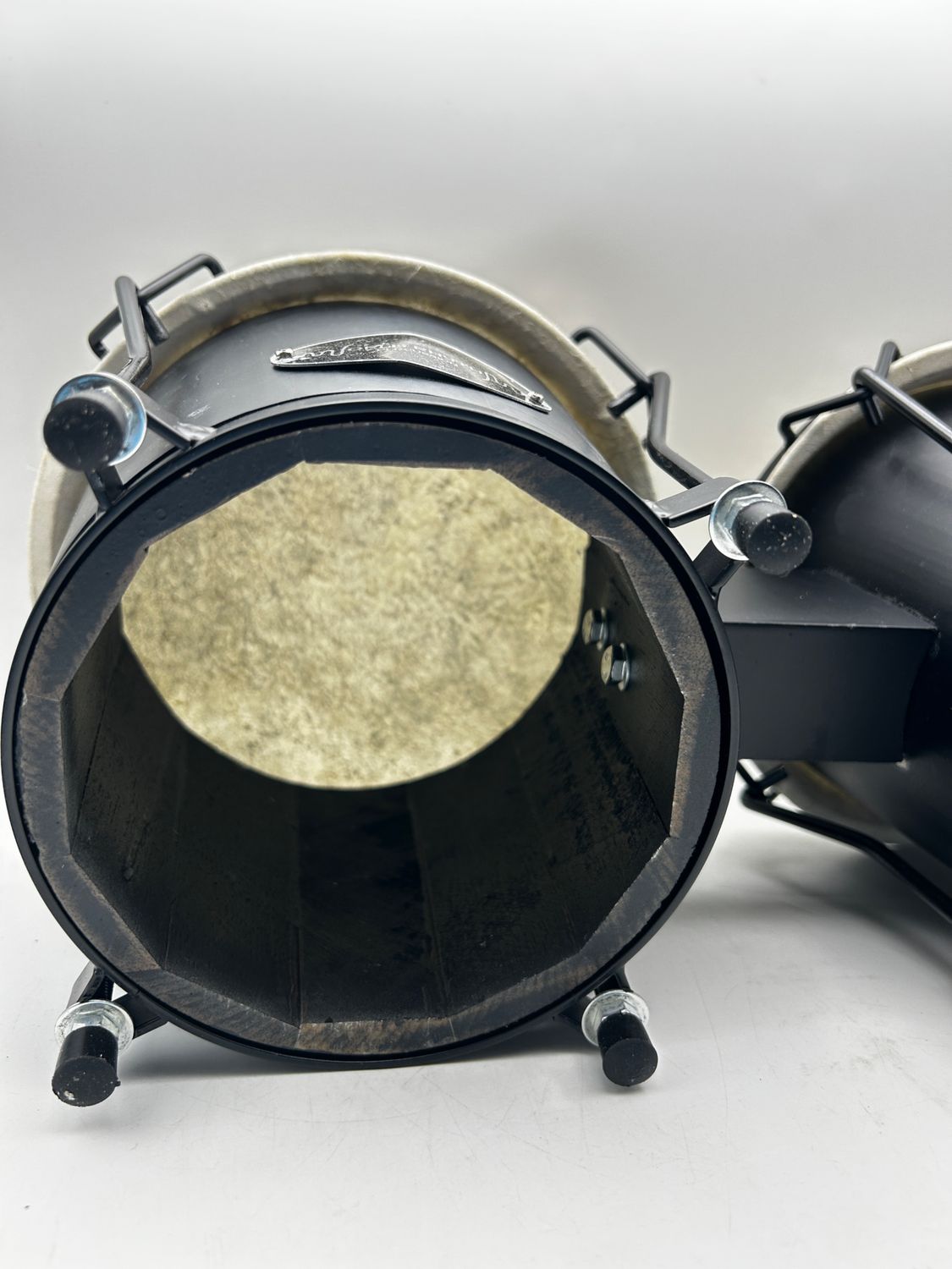 Bongosy 6" i 7" Beginners Eiken Bongo Drums BON7-BK – matowa czerń