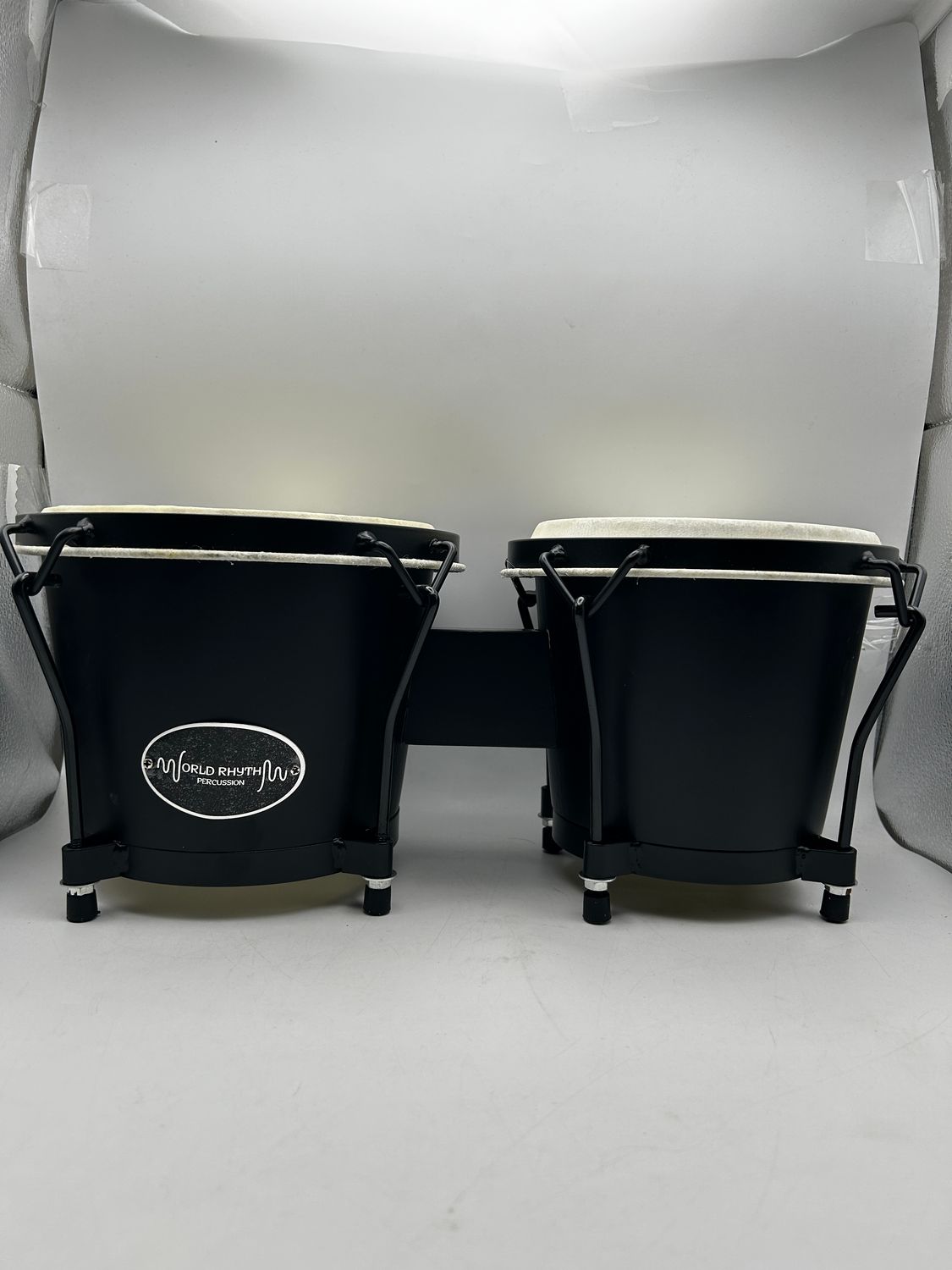 Bongosy 6" i 7" Beginners Eiken Bongo Drums BON7-BK – matowa czerń