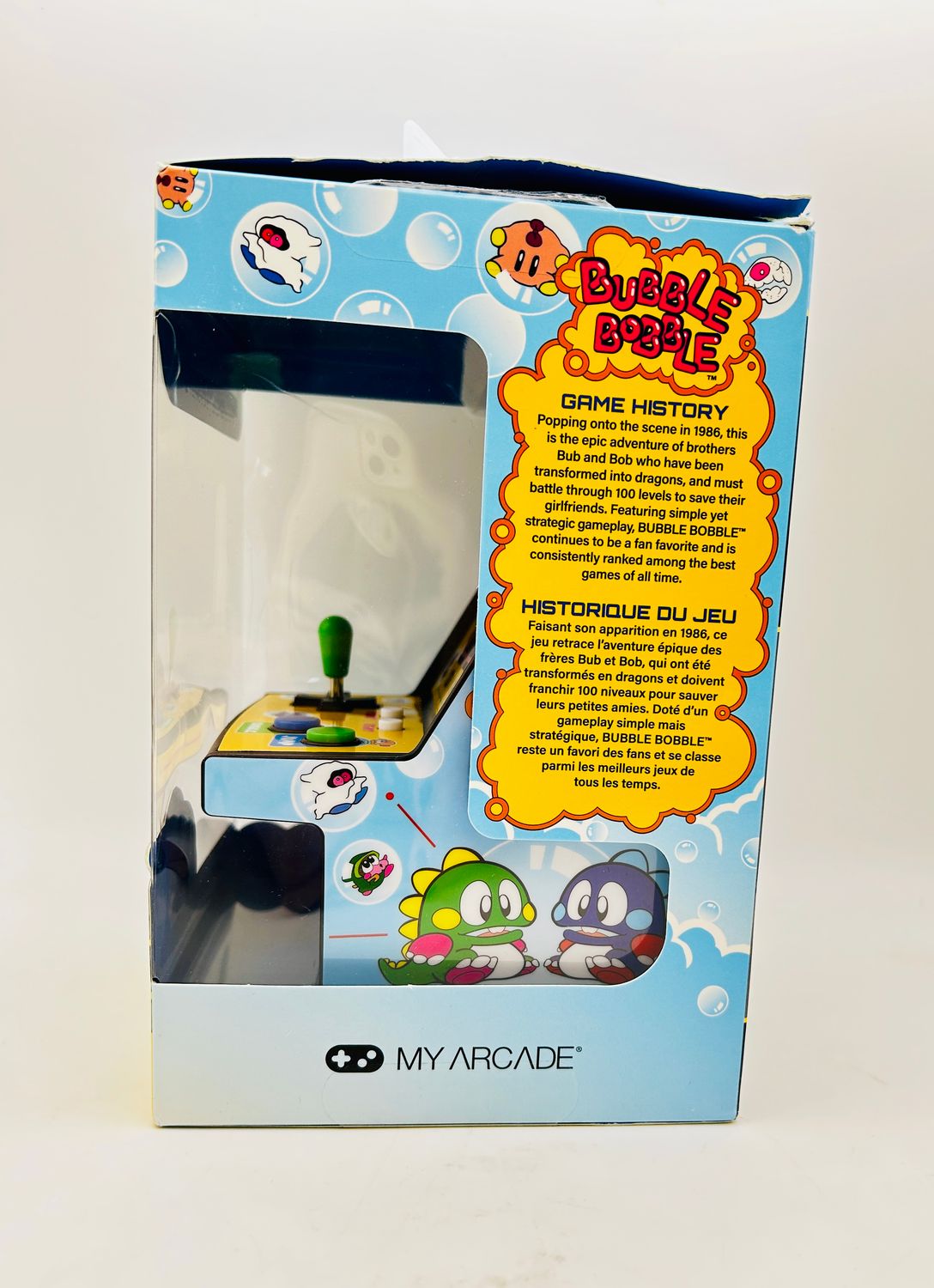 Micro Player 2,75" Bubble Bobble – Kolekcjonerska Konsola Retro