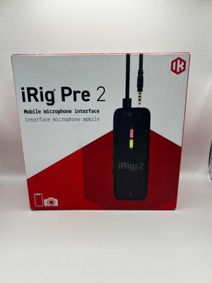 Regulowany przedwzmacniacz mikrofonowy iRig Pre 2 XLR MIC