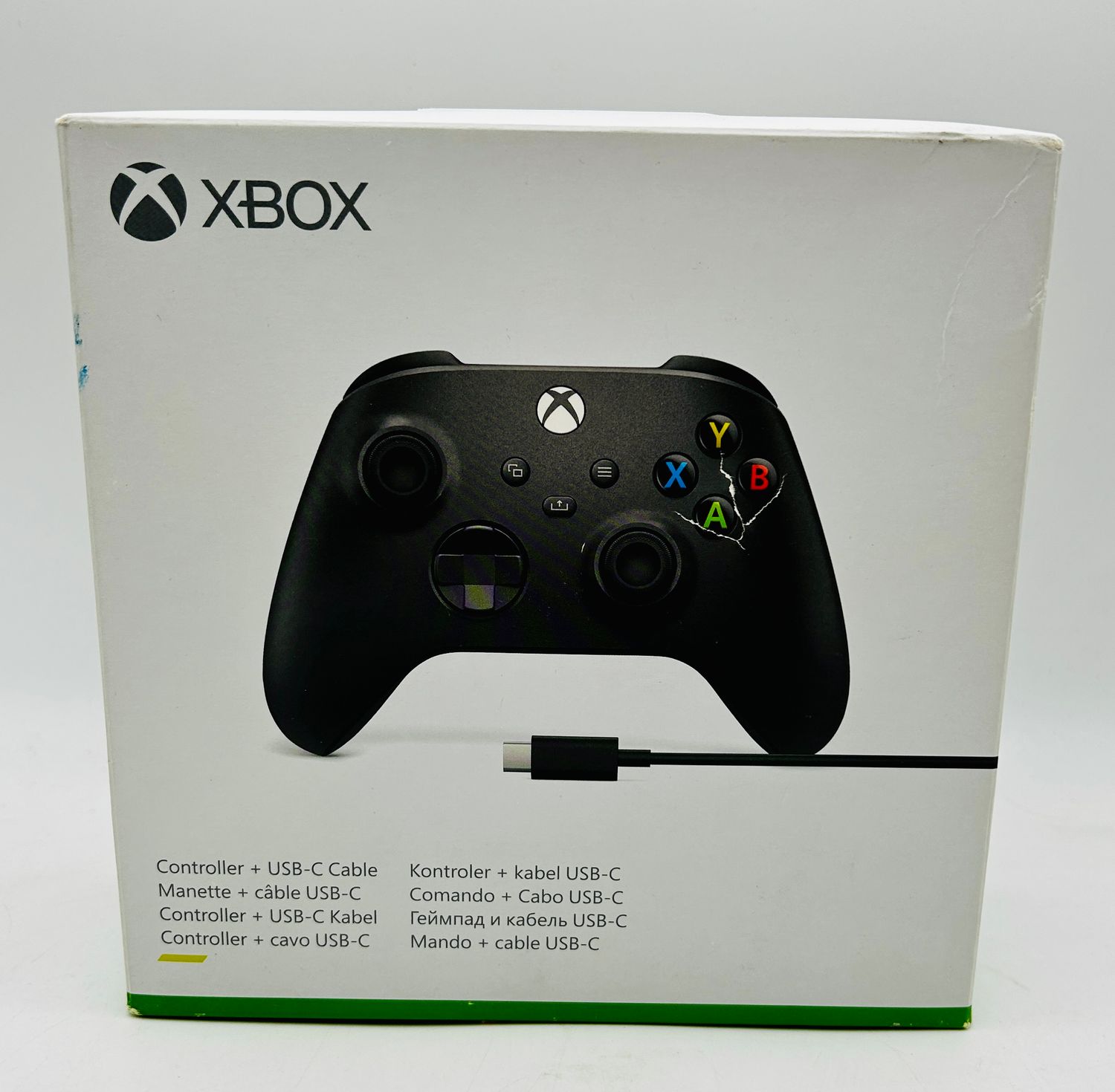 Bezprzewodowy kontroler Xbox – Carbon Black – Kabel USB-C