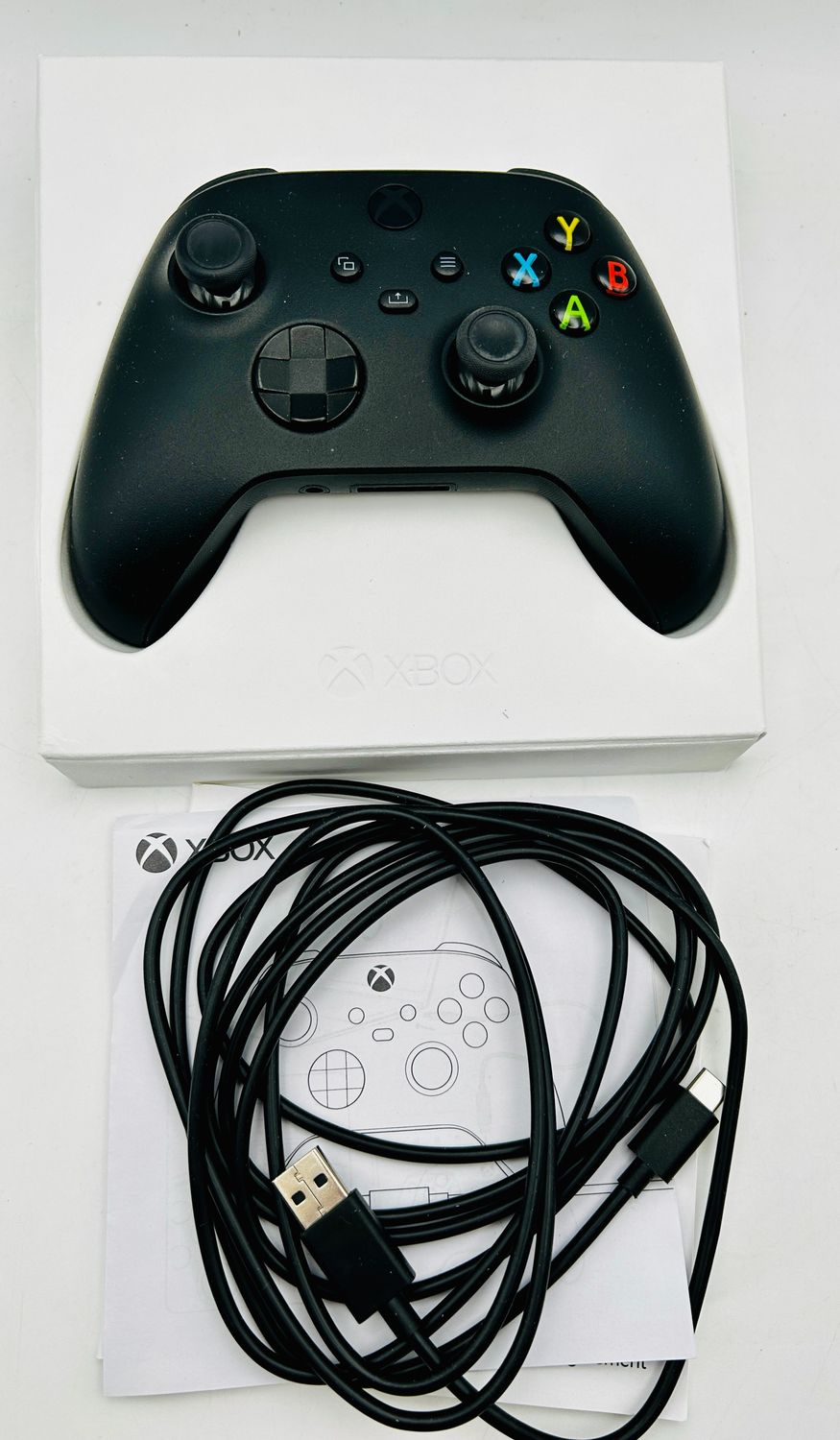Bezprzewodowy kontroler Xbox – Carbon Black – Kabel USB-C