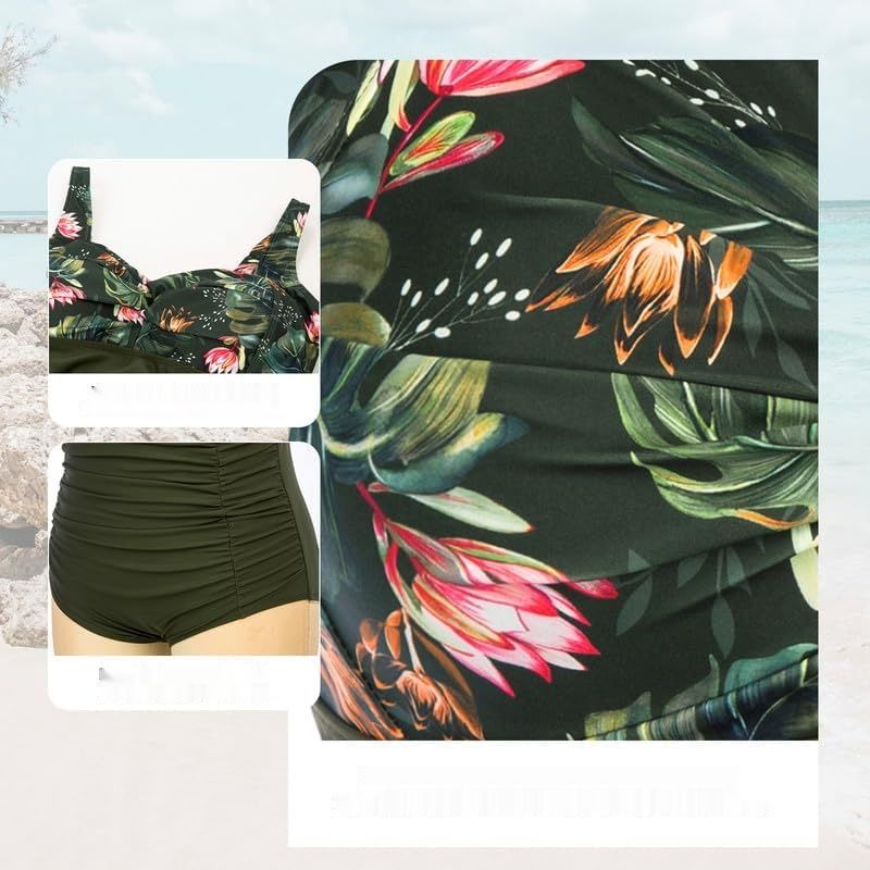 Hanna Nikole jednoczęściowy kostium kąpielowy plus size z dekoltem w serek