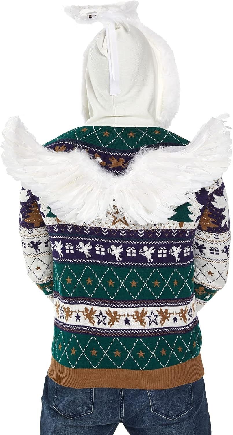 Sweter męski U Look Ugly Today, wielokolorowy, rozmiar M