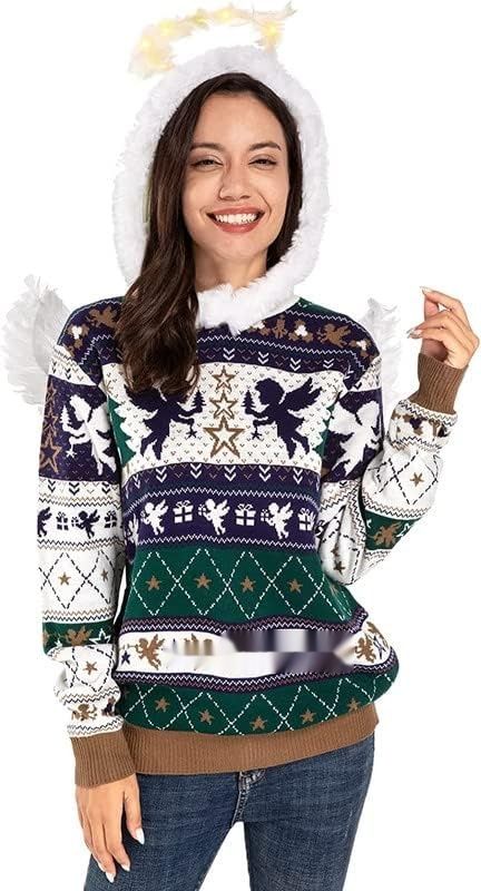 Sweter męski U Look Ugly Today, wielokolorowy, rozmiar M