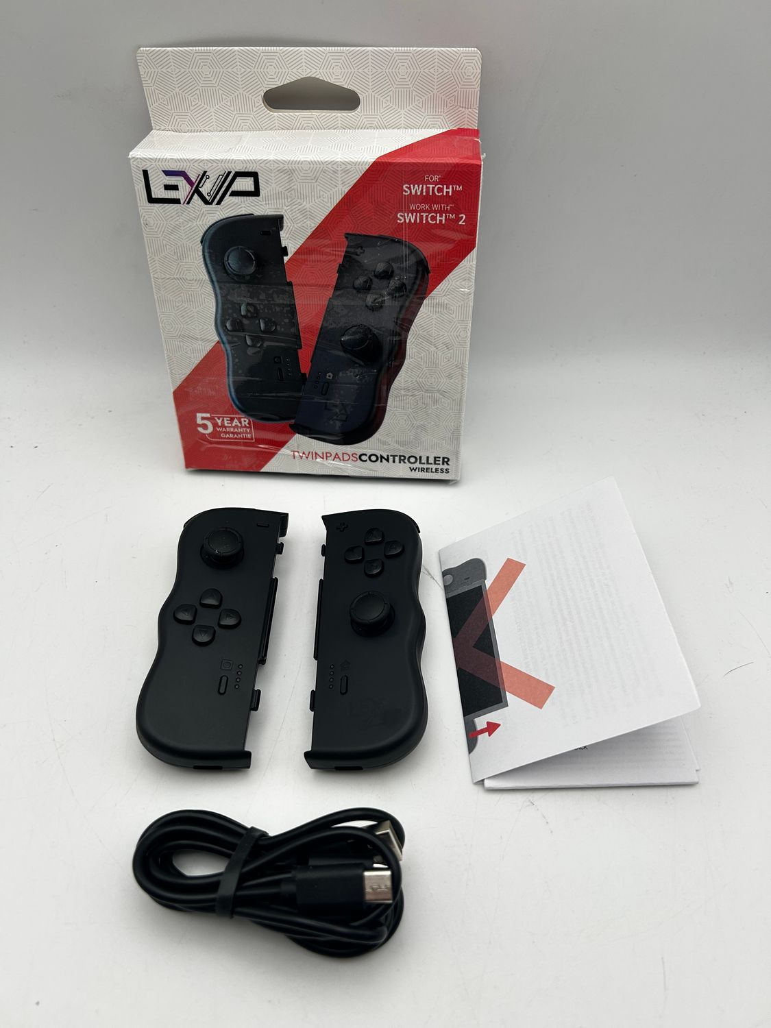 Kontrolery Lexip SteelPlay Twin Pads do Nintendo Switch