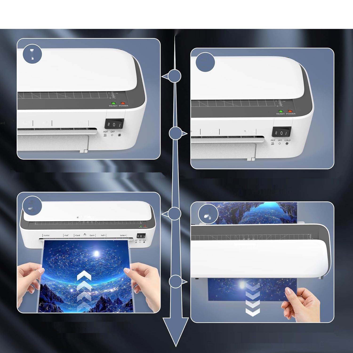 OidoZac OZOP706AWEU – termolaminator A4 11