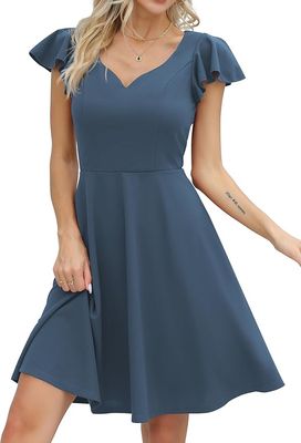 Missufe elegancka sukienka koktajlowa mini