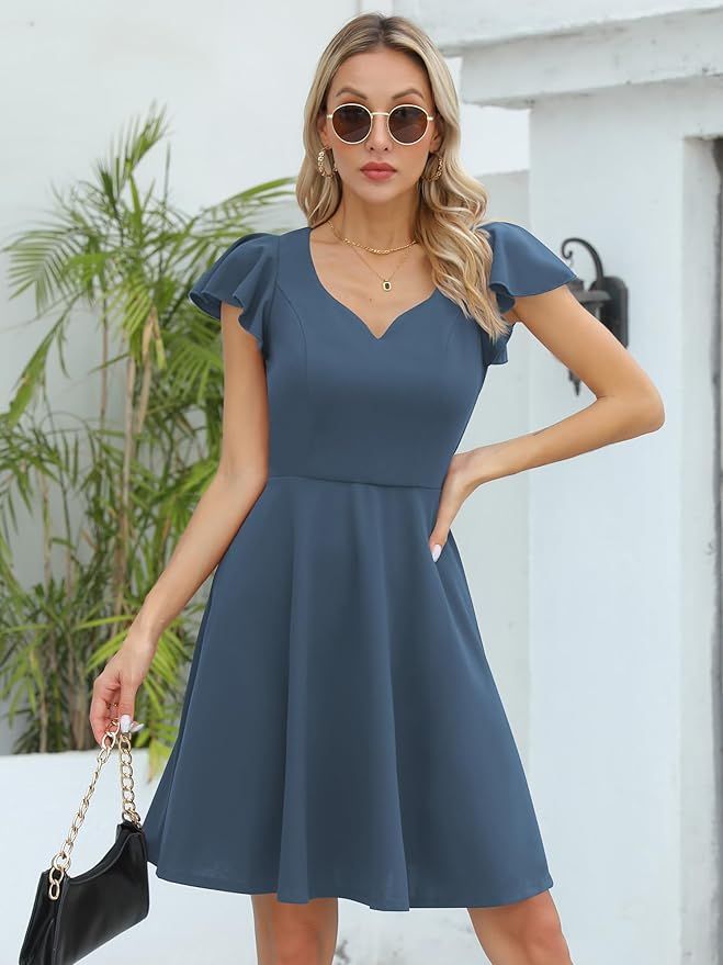 Missufe elegancka sukienka koktajlowa mini