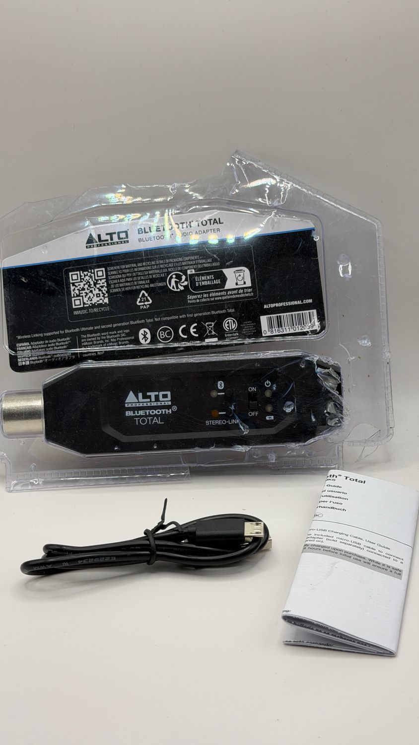ALTO Bluetooth Total 2 – odbiornik Bluetooth z połączeniem XLR