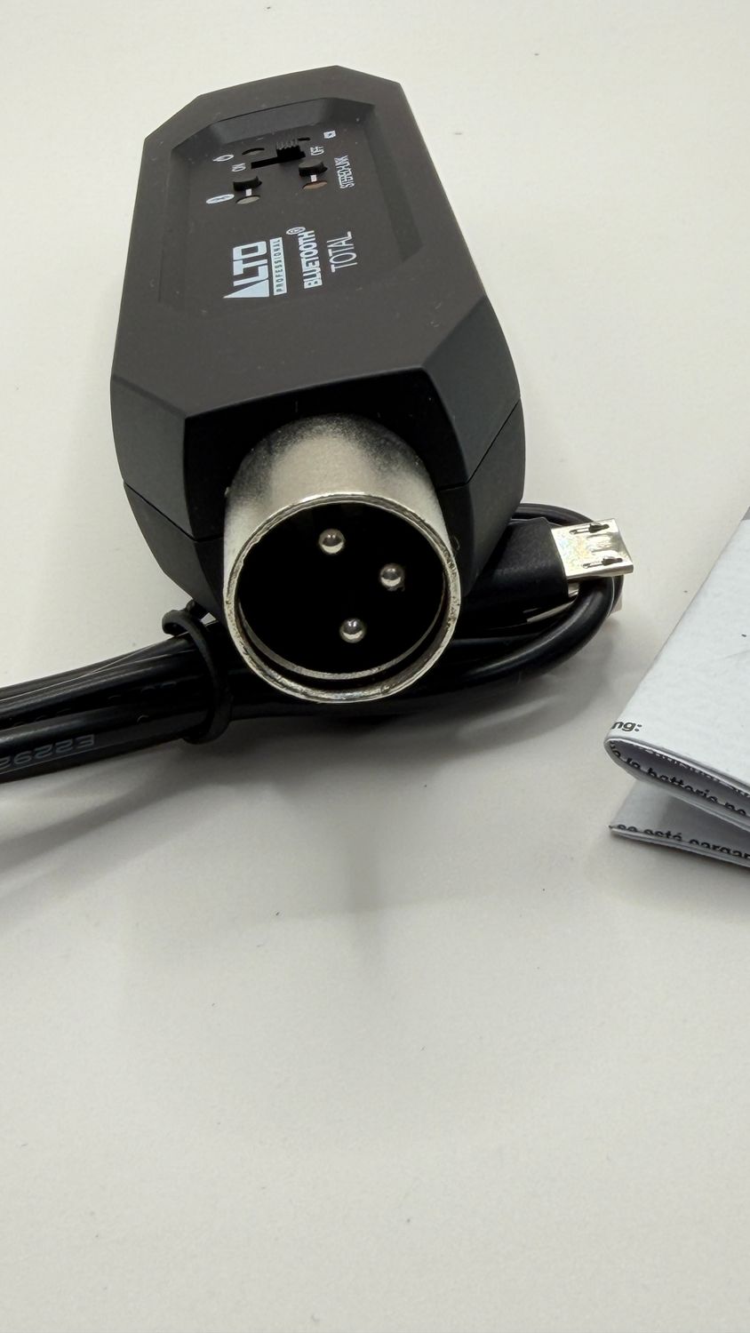 ALTO Bluetooth Total 2 – odbiornik Bluetooth z połączeniem XLR