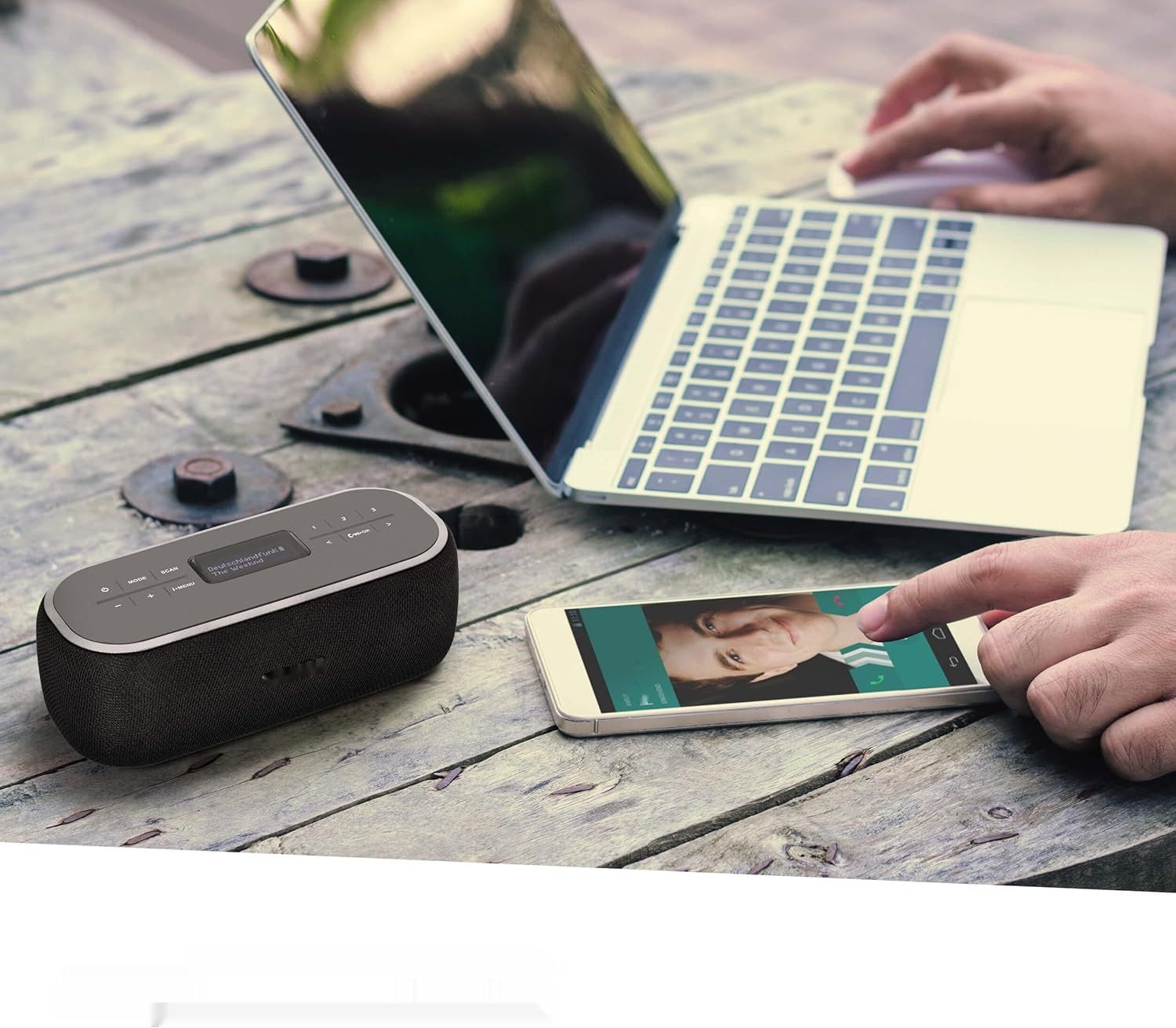 TechniSat VIOLA BT 1 – przenośny głośnik Bluetooth z radiem cyfrowym DAB+