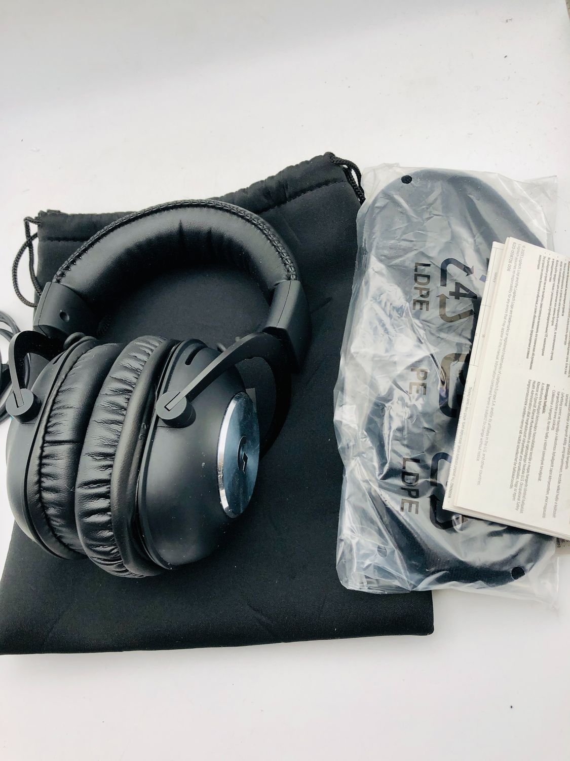 Logitech G Gaming Headset, czarne (981-000818)