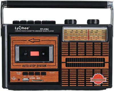 Lychee Boombox F319U – przenośny retro odtwarzacz