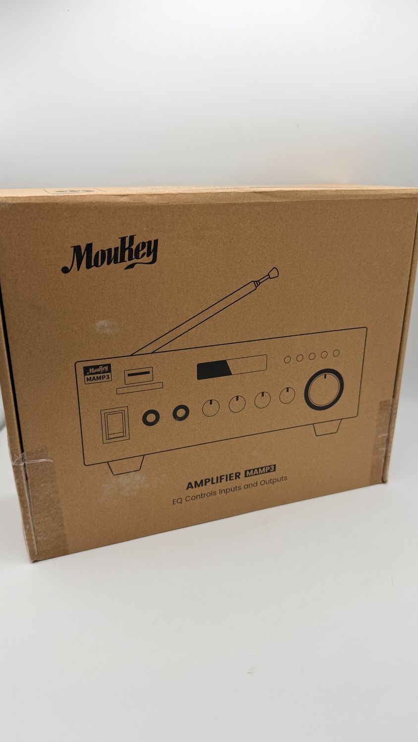 Moukey MAMP3 – 2-kanałowy wzmacniacz stereo Bluetooth do karaoke 100 W