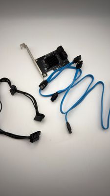 GLOTRENDS SA3234-C 4-portowa karta rozszerzeń PCIe x4 SATA