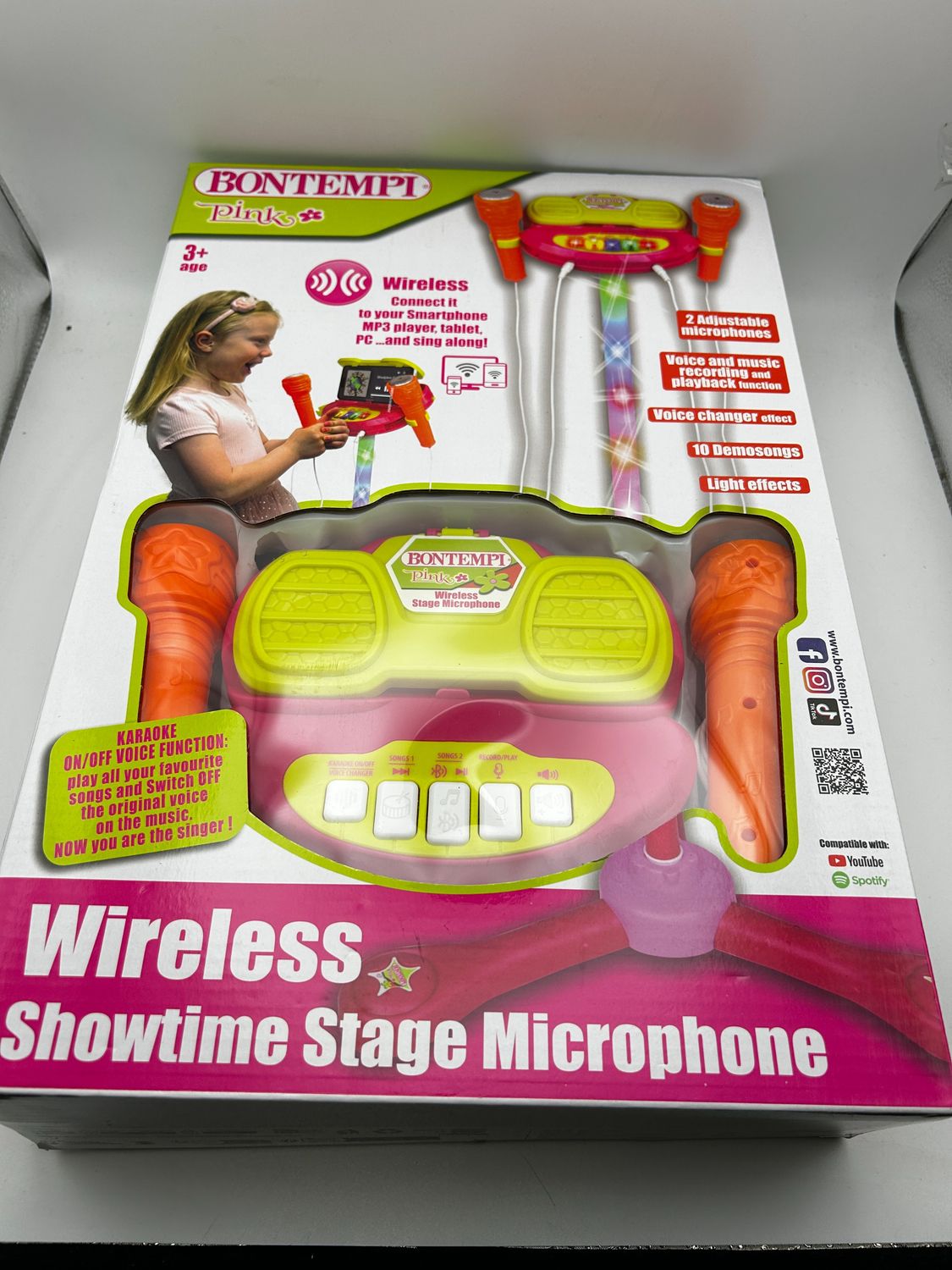 Bontempi TwinStage Mic – podwójny mikrofon sceniczny