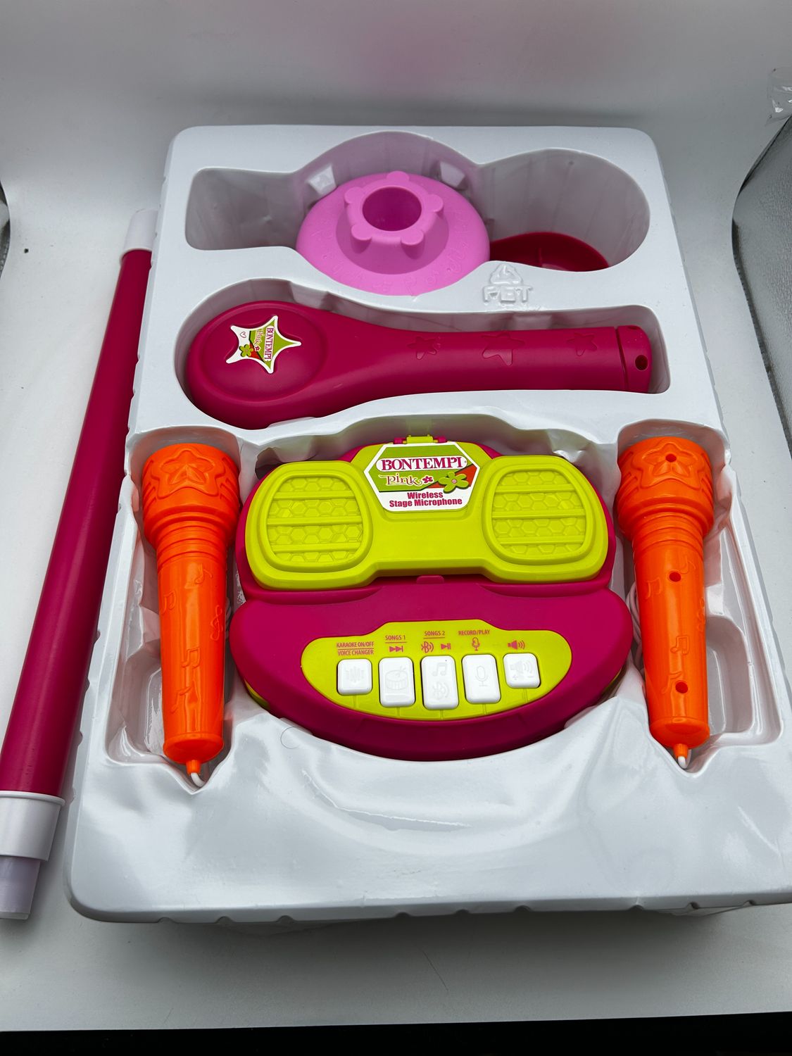 Bontempi TwinStage Mic – podwójny mikrofon sceniczny