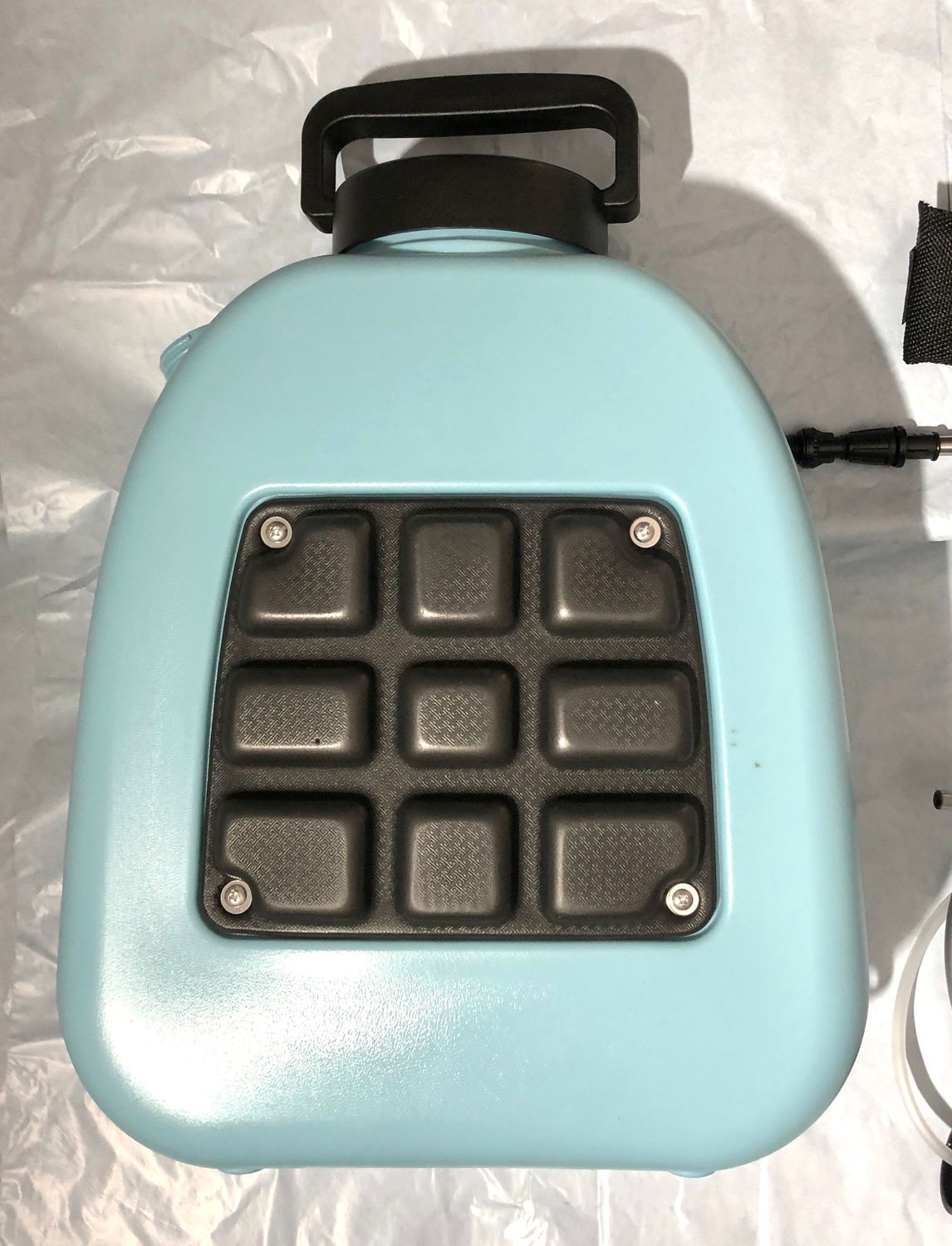 Elektryczny opryskiwacz SYLSTAR 12 l, 3‑biegowy opryskiwacz ogrodowy
