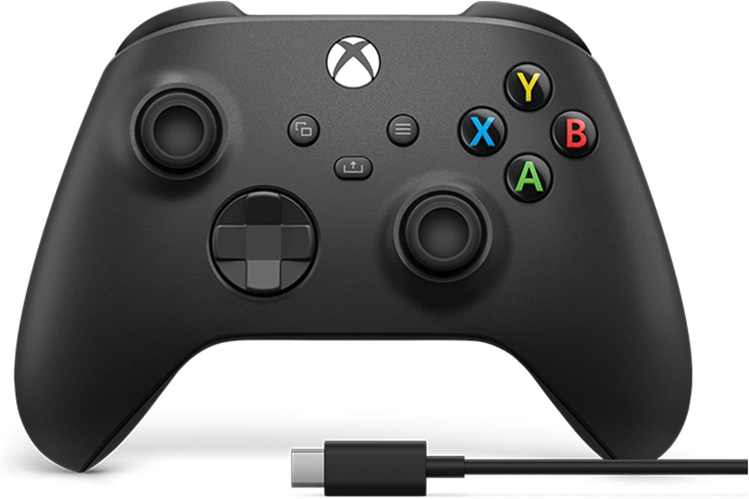 Bezprzewodowy kontroler Xbox – Carbon Black – kabel USB-C