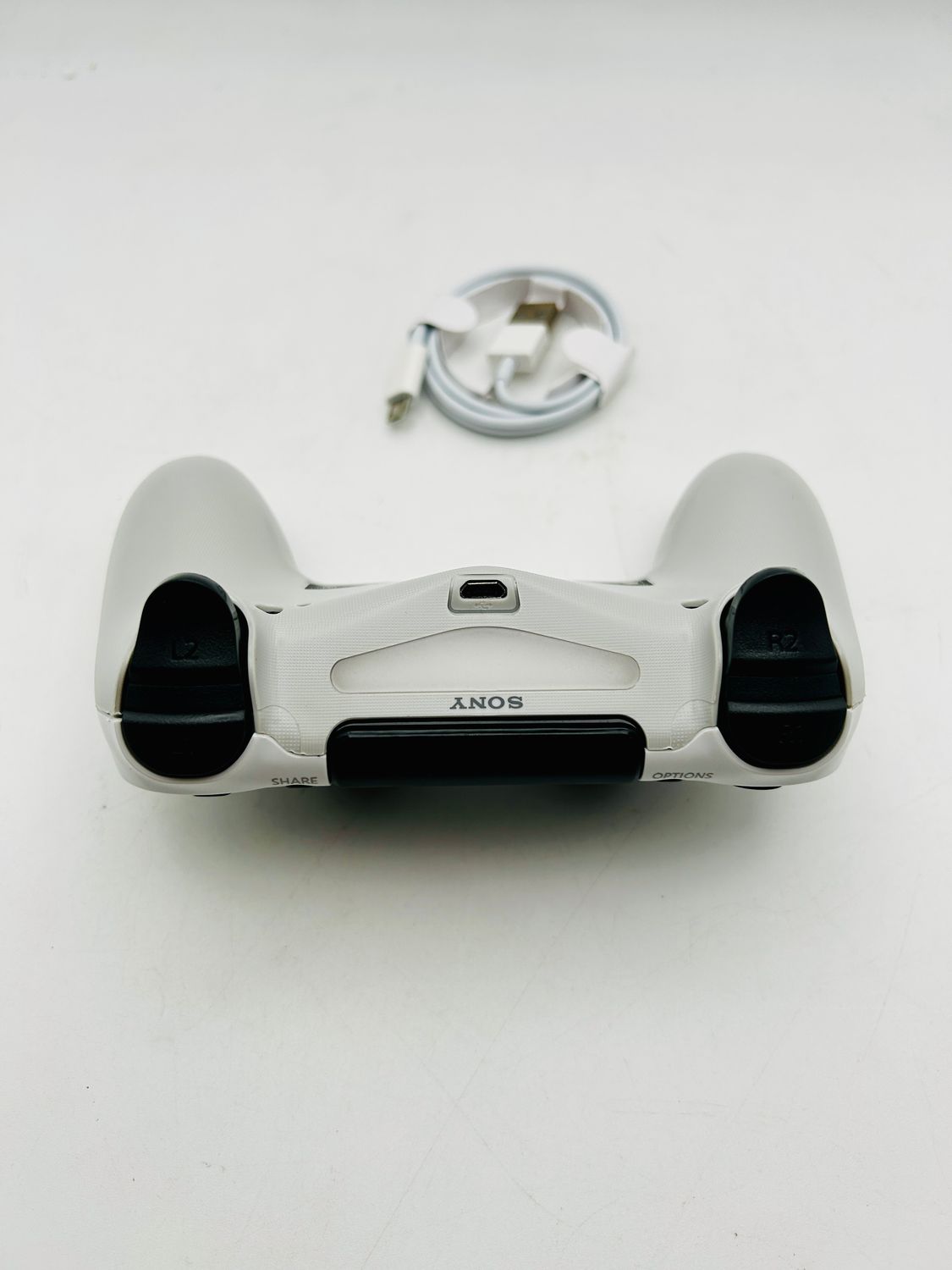 Kontroler Sony PlayStation DualShock 4 – Glacier White (Odnowiony)