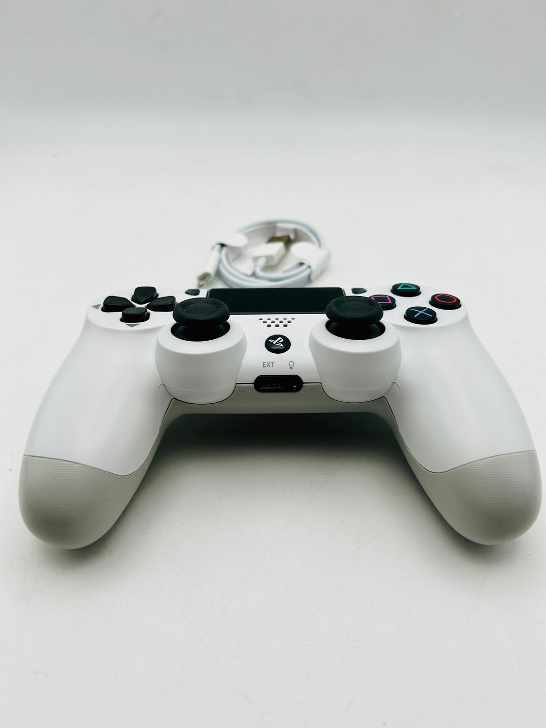 Kontroler Sony PlayStation DualShock 4 – Glacier White (Odnowiony)