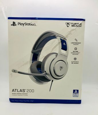 Przewodowy zestaw słuchawkowy do gier Turtle Beach Atlas 200 Biały