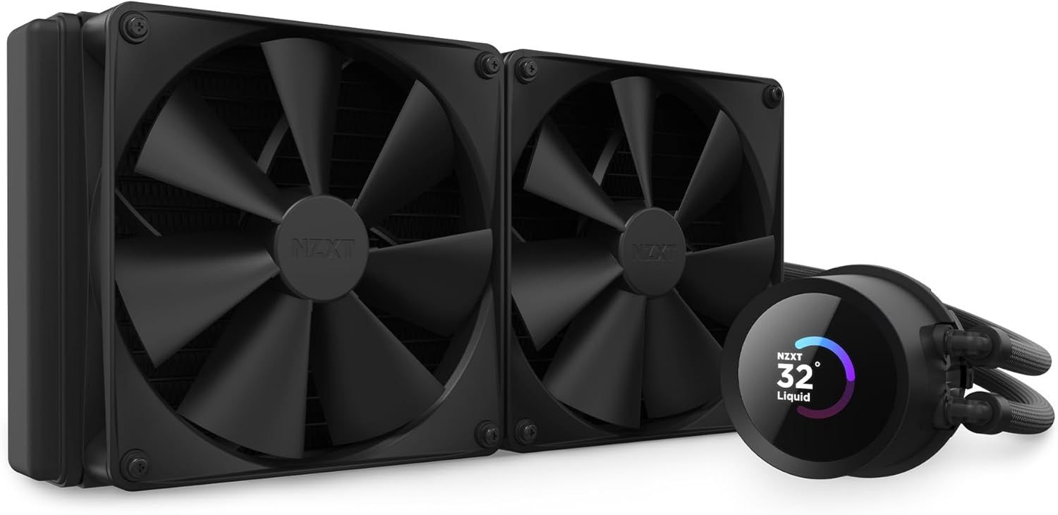 NZXT Kraken 240 RL-KN240-B1 – Chłodzenie wodne CPU AIO 240 mm uszkodzone