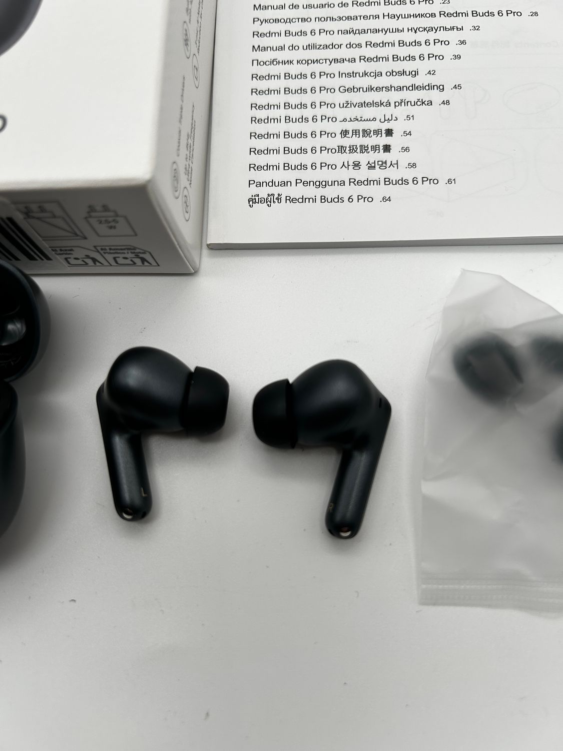 XIAOMI Redmi Buds 6 Pro – bezprzewodowe słuchawki dokanałowe