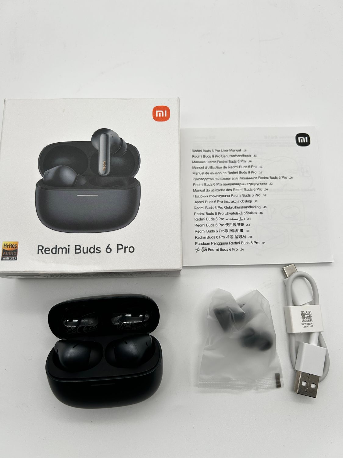 XIAOMI Redmi Buds 6 Pro – bezprzewodowe słuchawki dokanałowe