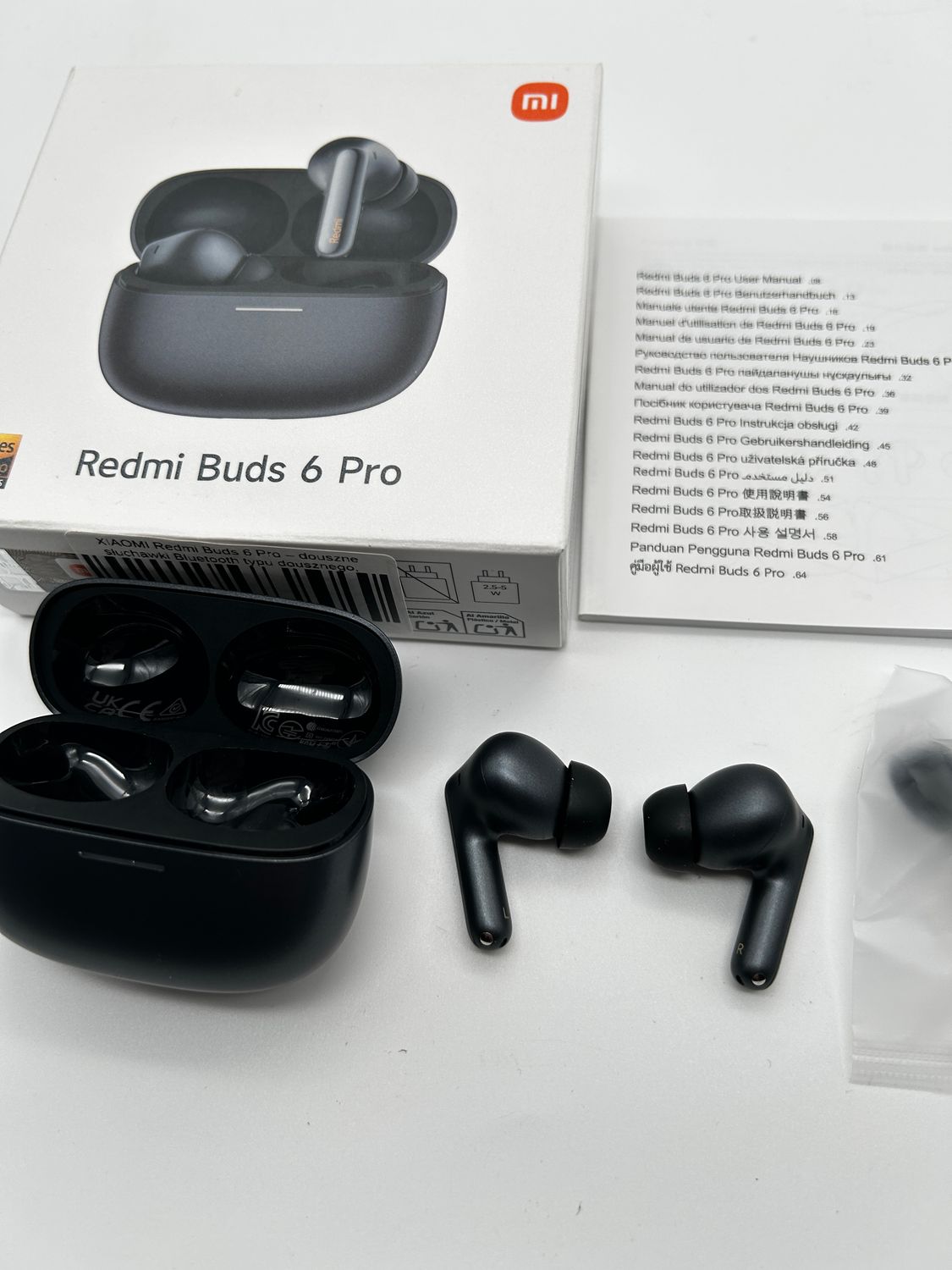 XIAOMI Redmi Buds 6 Pro – bezprzewodowe słuchawki dokanałowe