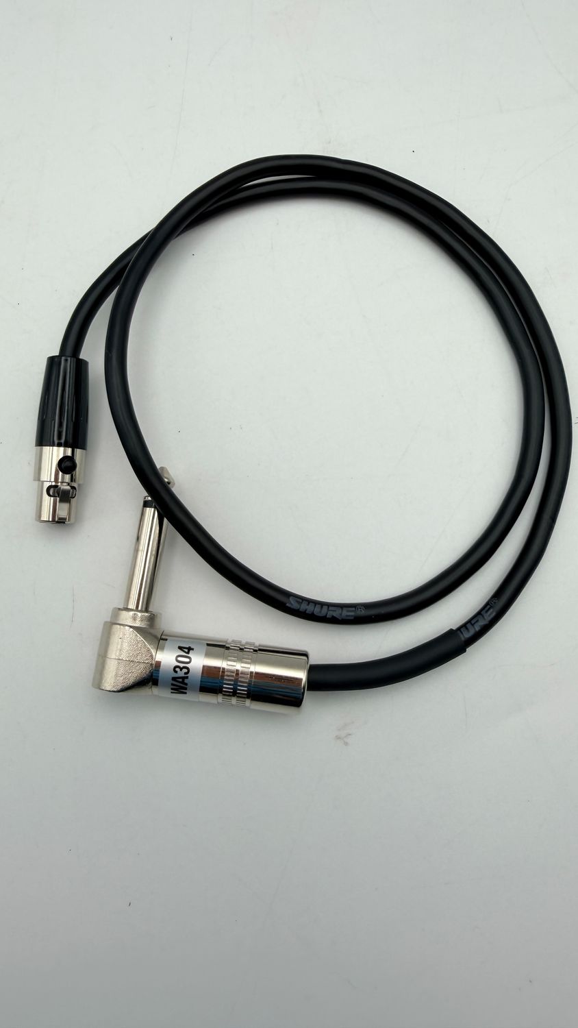Shure WA304 - czarny kabel adapterowy do instrumentu