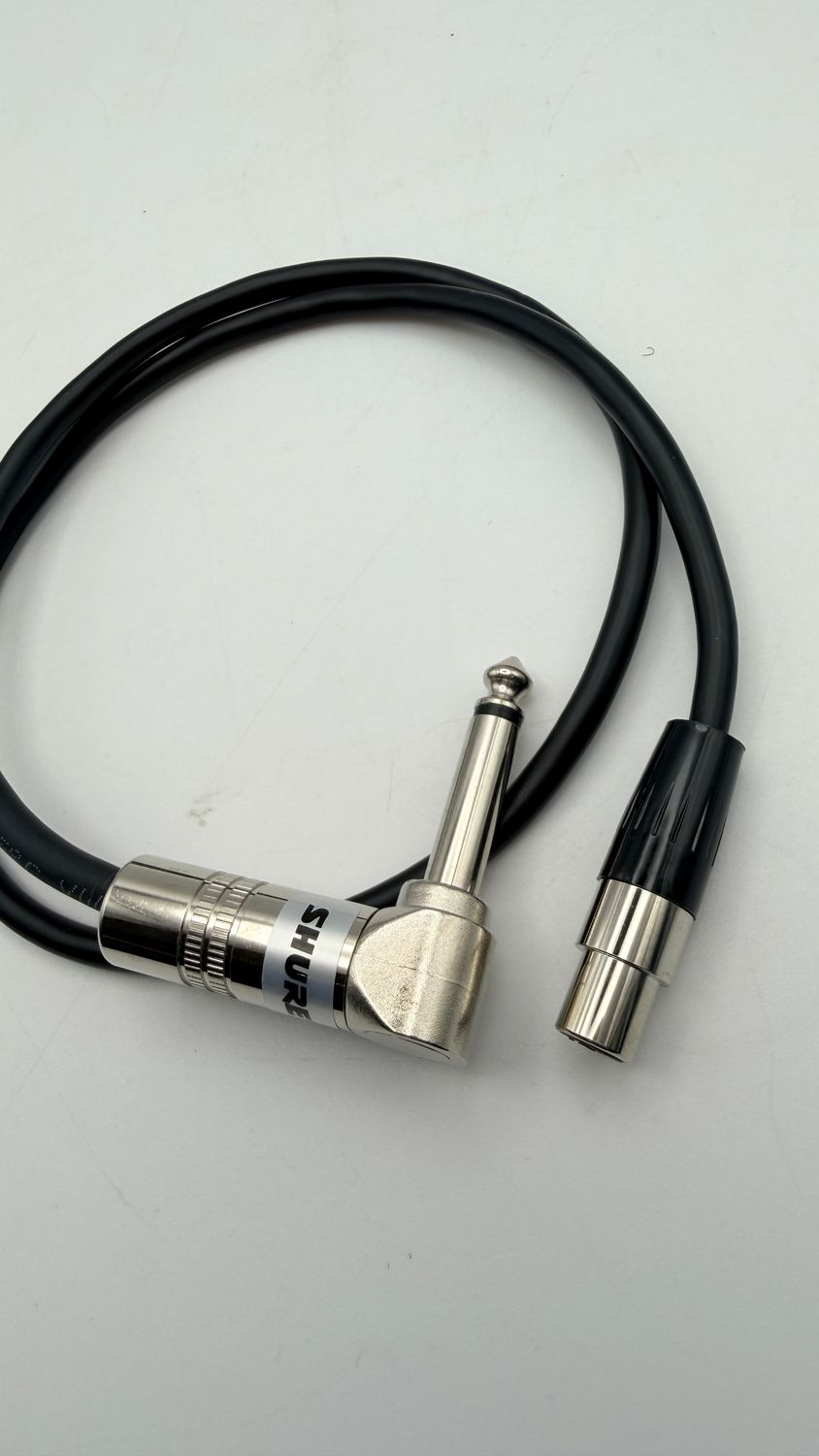 Shure WA304 - czarny kabel adapterowy do instrumentu