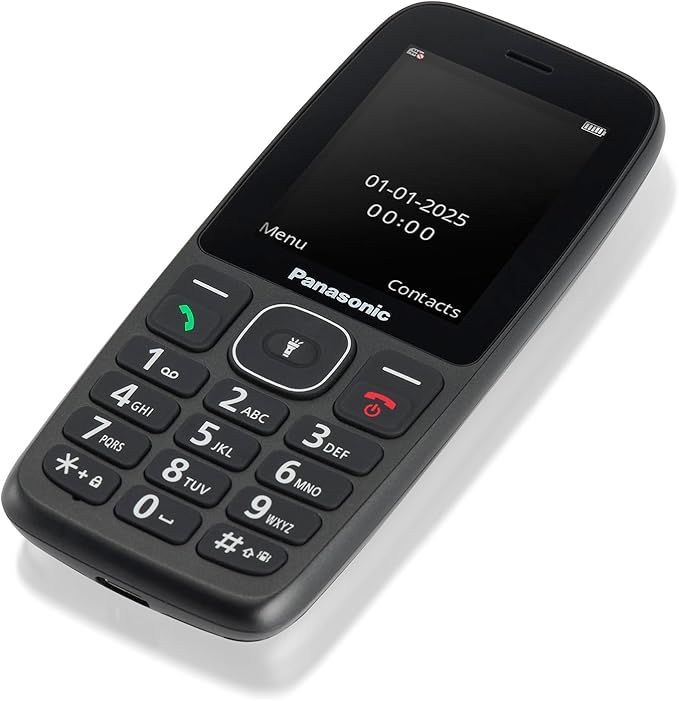 Panasonic KX-TF400EXB – proste telefon 4G z wygodnymi przyciskami