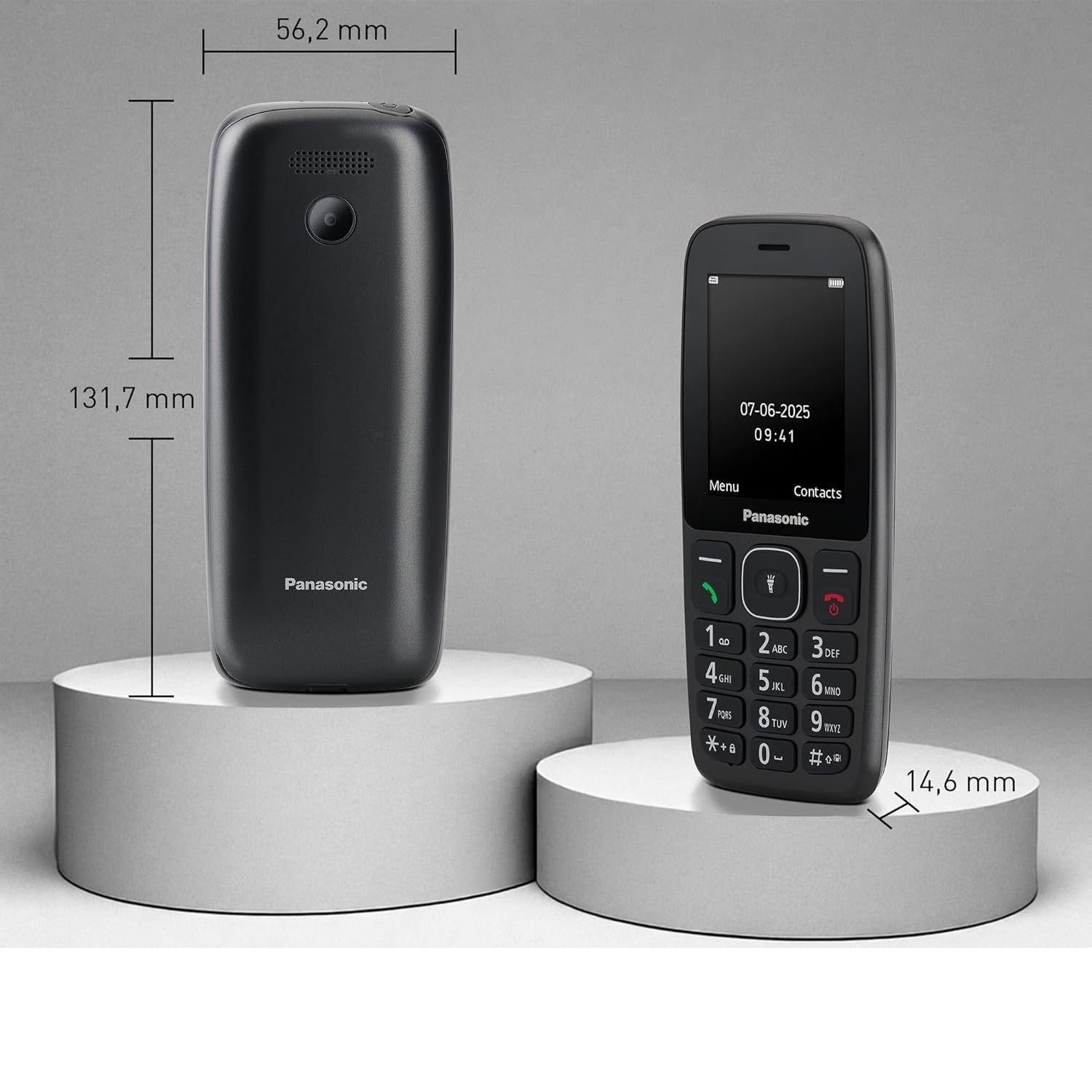 Panasonic KX-TF400EXB – proste telefon 4G z wygodnymi przyciskami