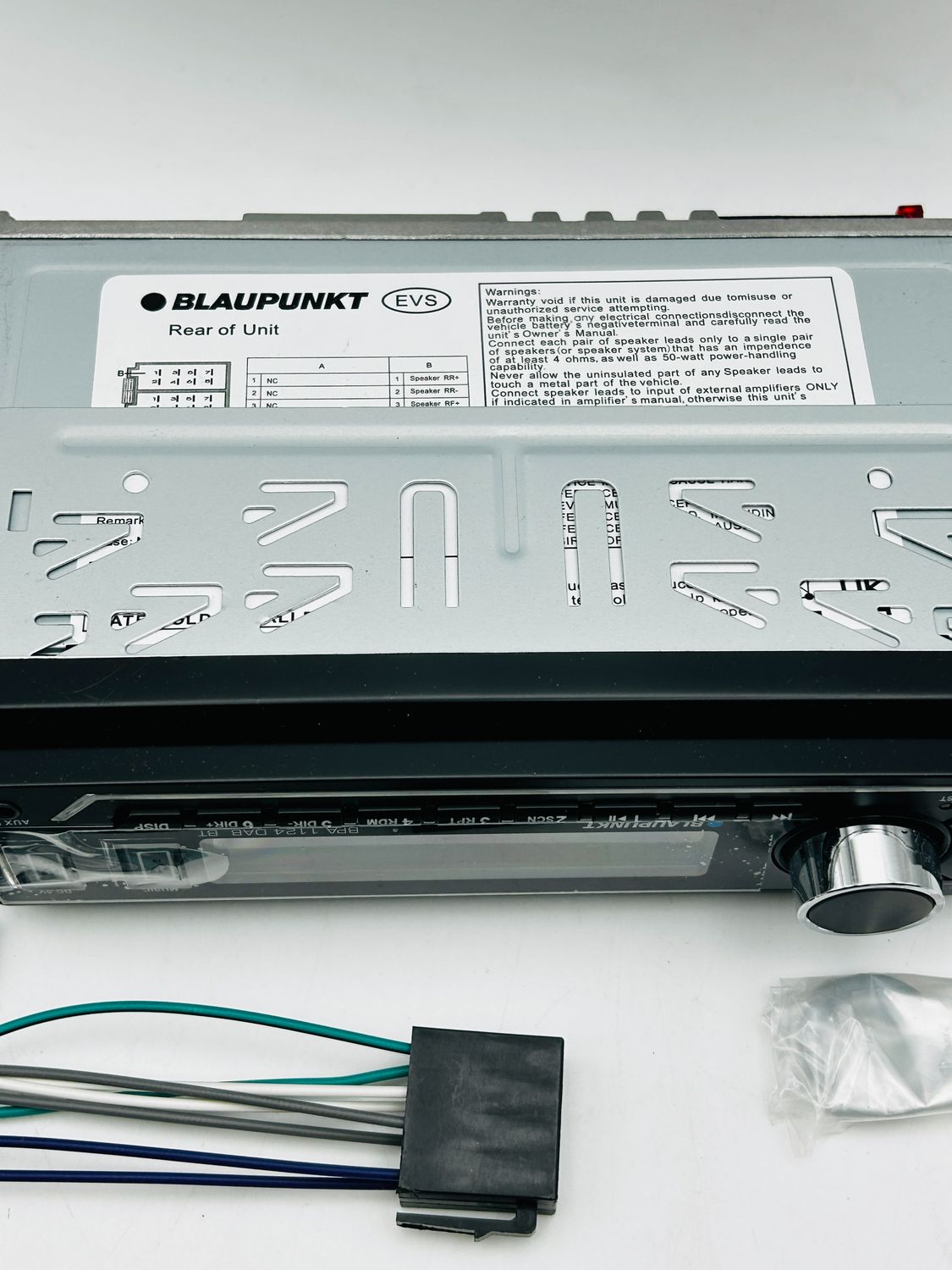 Blaupunkt BPA1124DAB BT radio samochodowe 1 DIN DAB+ Bluetooth USB
