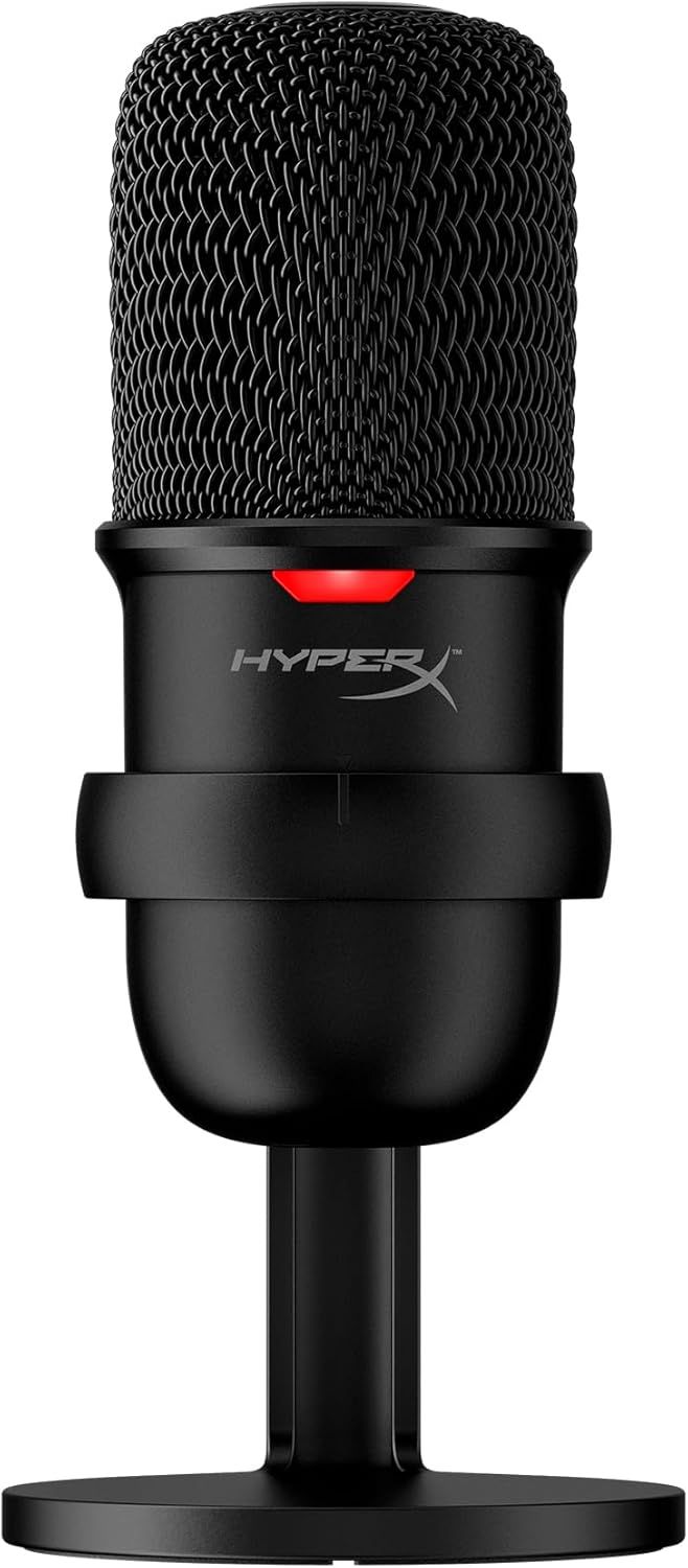 HyperX SoloCast – Mikrofon kondensatorowy USB do gier i streamingu