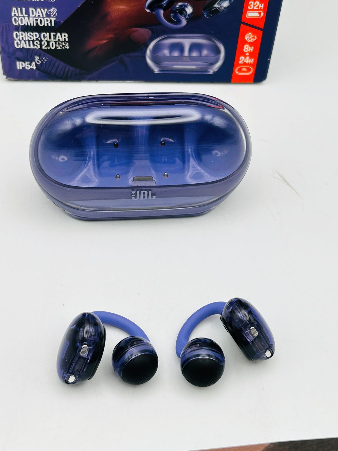 JBL Soundgear Clips Ghost Purple – słuchawki open-ear
