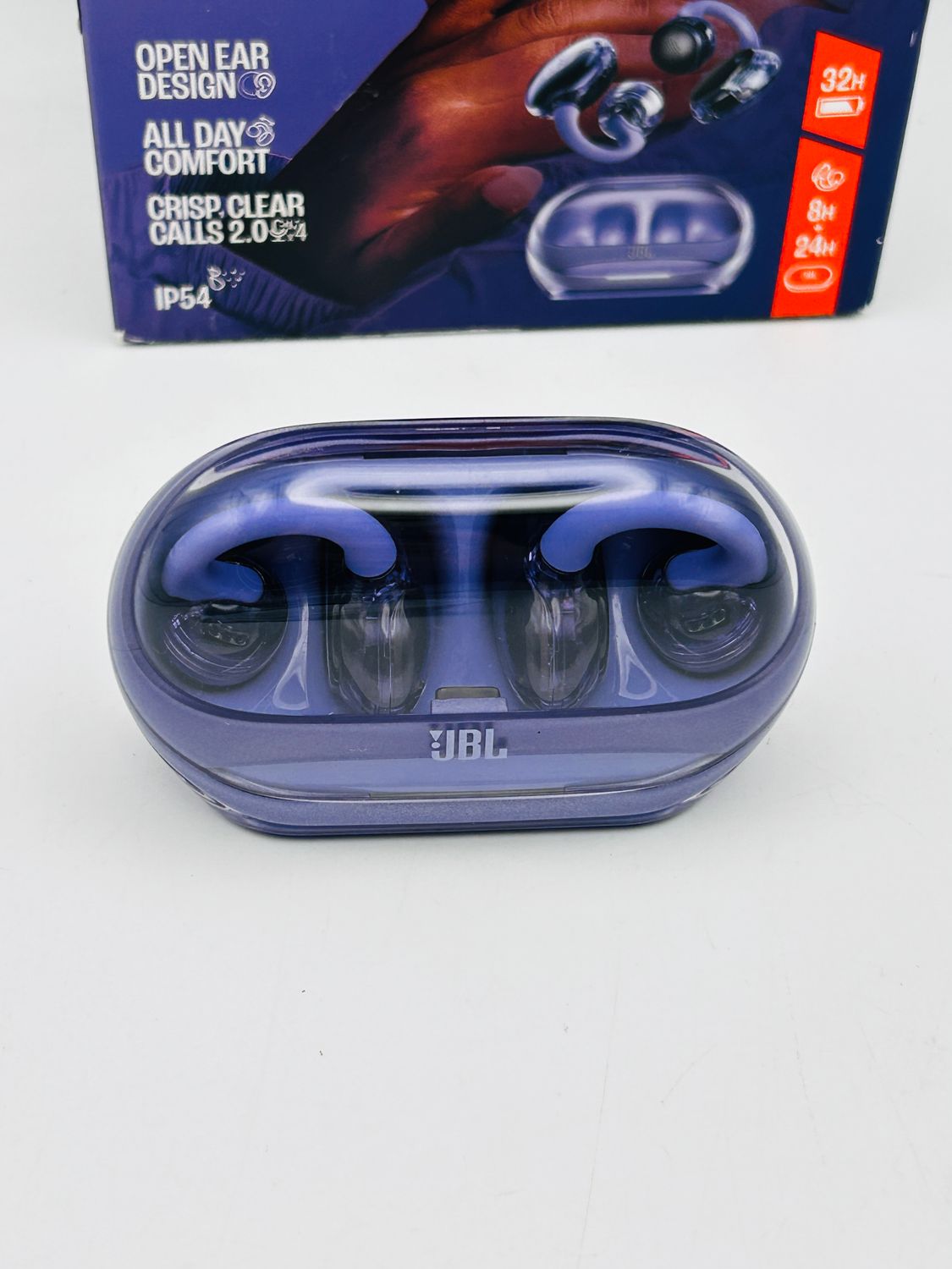 JBL Soundgear Clips Ghost Purple – słuchawki open-ear