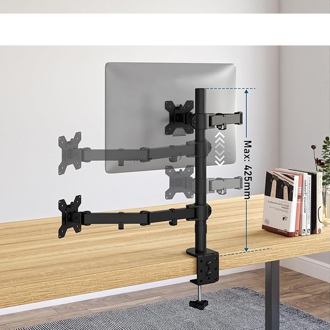 BONTEC uchwyt na monitor i laptop 13–27" + 17"
