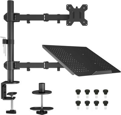 BONTEC uchwyt na monitor i laptop 13–27" + 17"