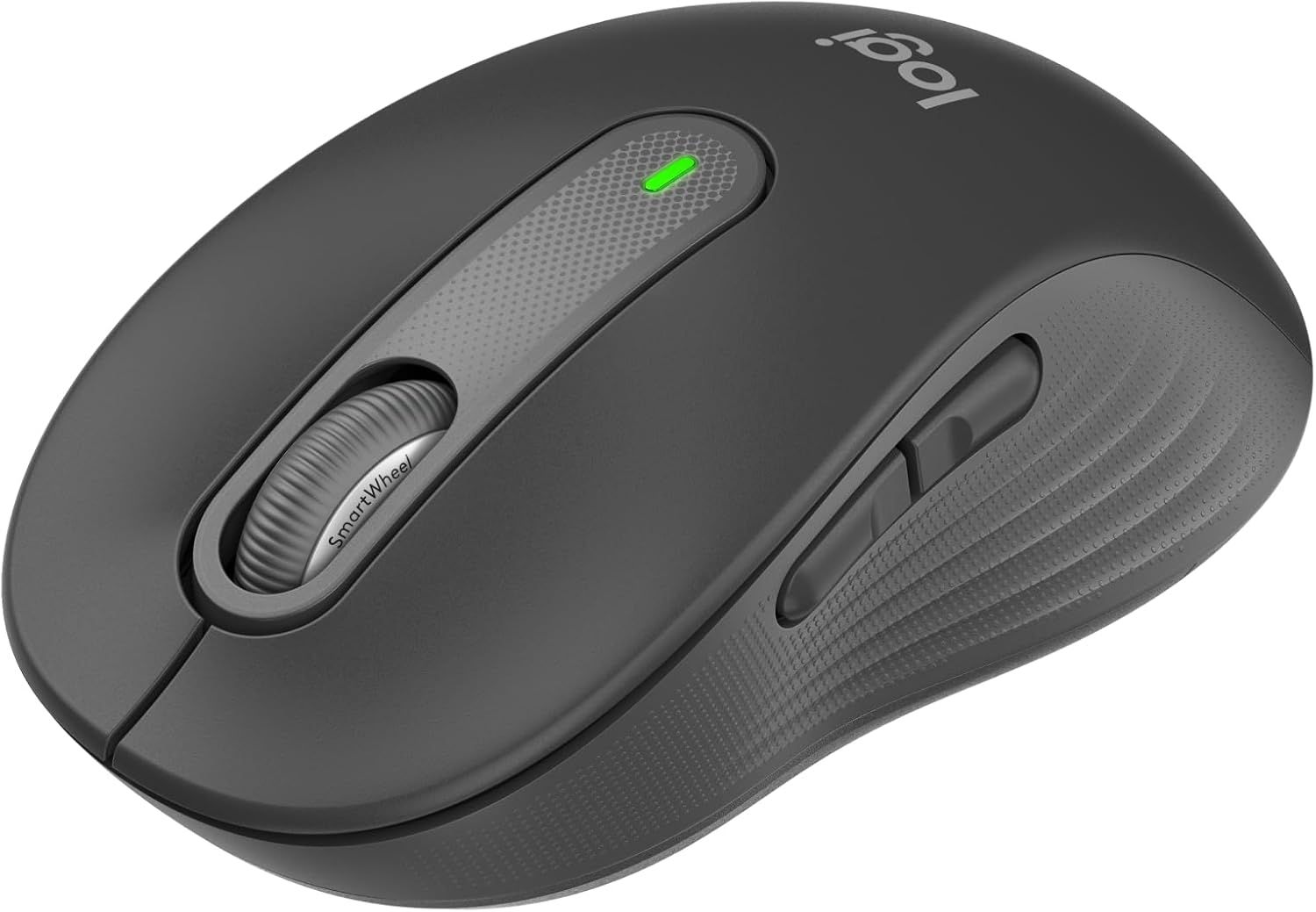 Logitech Signature M650 – bezprzewodowa mysz dla małych i średnich dłoni (szara)
