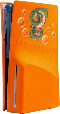 FRTEC – silikonowa osłona do konsoli PS5 Disc Edition Slim, Dragon Ball Z