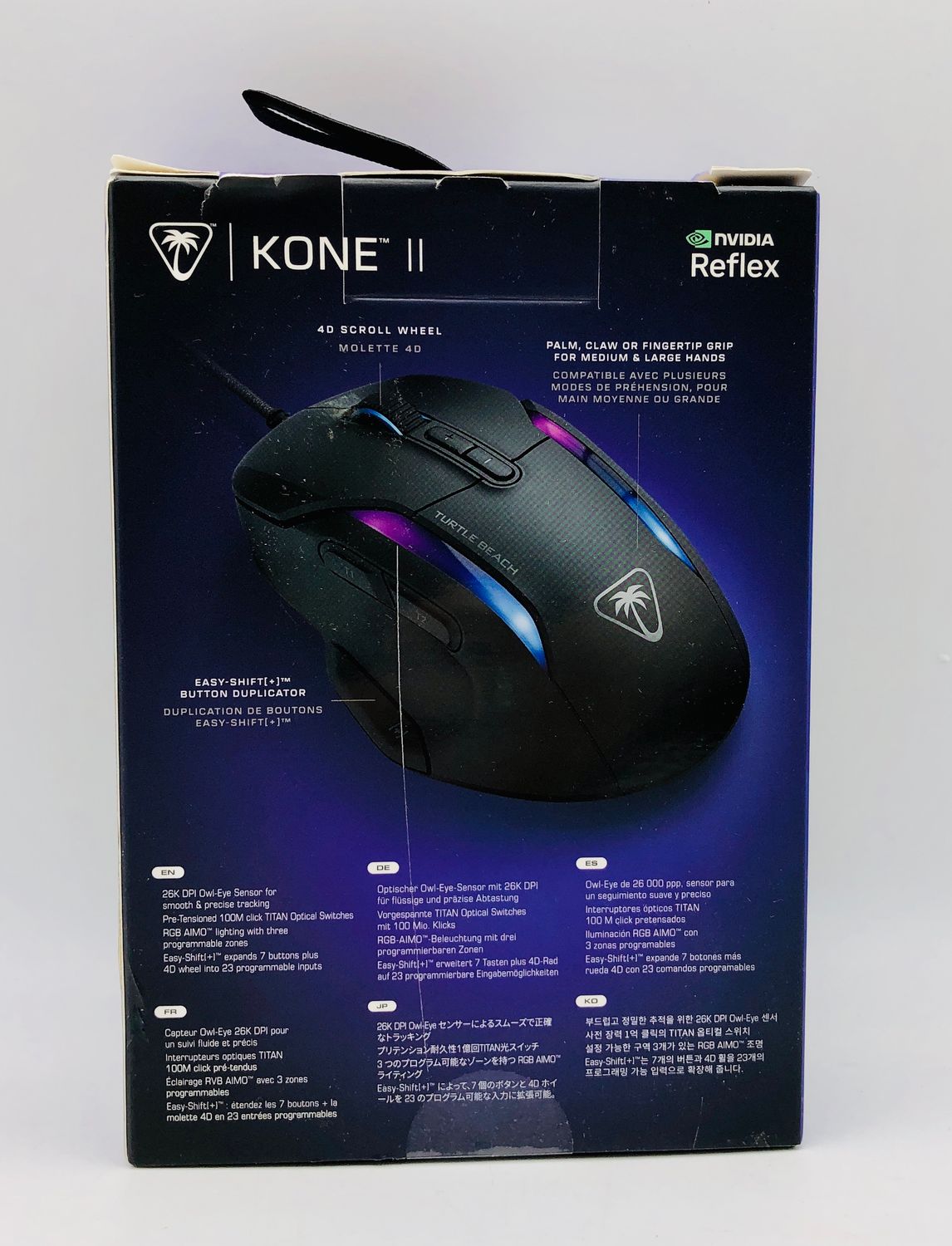 Turtle Beach Kone II – przewodowa mysz gamingowa RGB