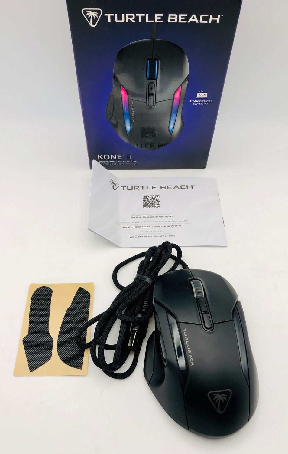 Turtle Beach Kone II – przewodowa mysz gamingowa RGB