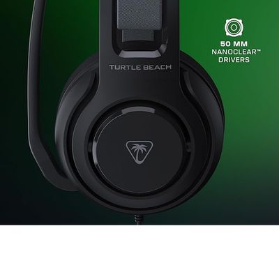 Turtle Beach Atlas 200 – przewodowe słuchawki gamingowe 3,5 mm